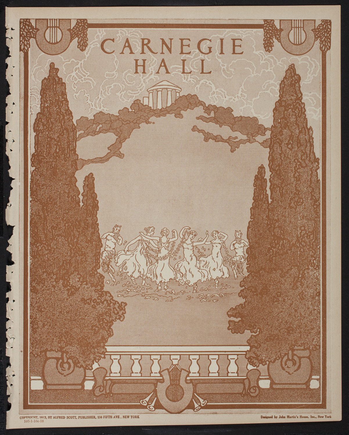 Boston Symphony Orchestra, January 10, 1918, program page 1