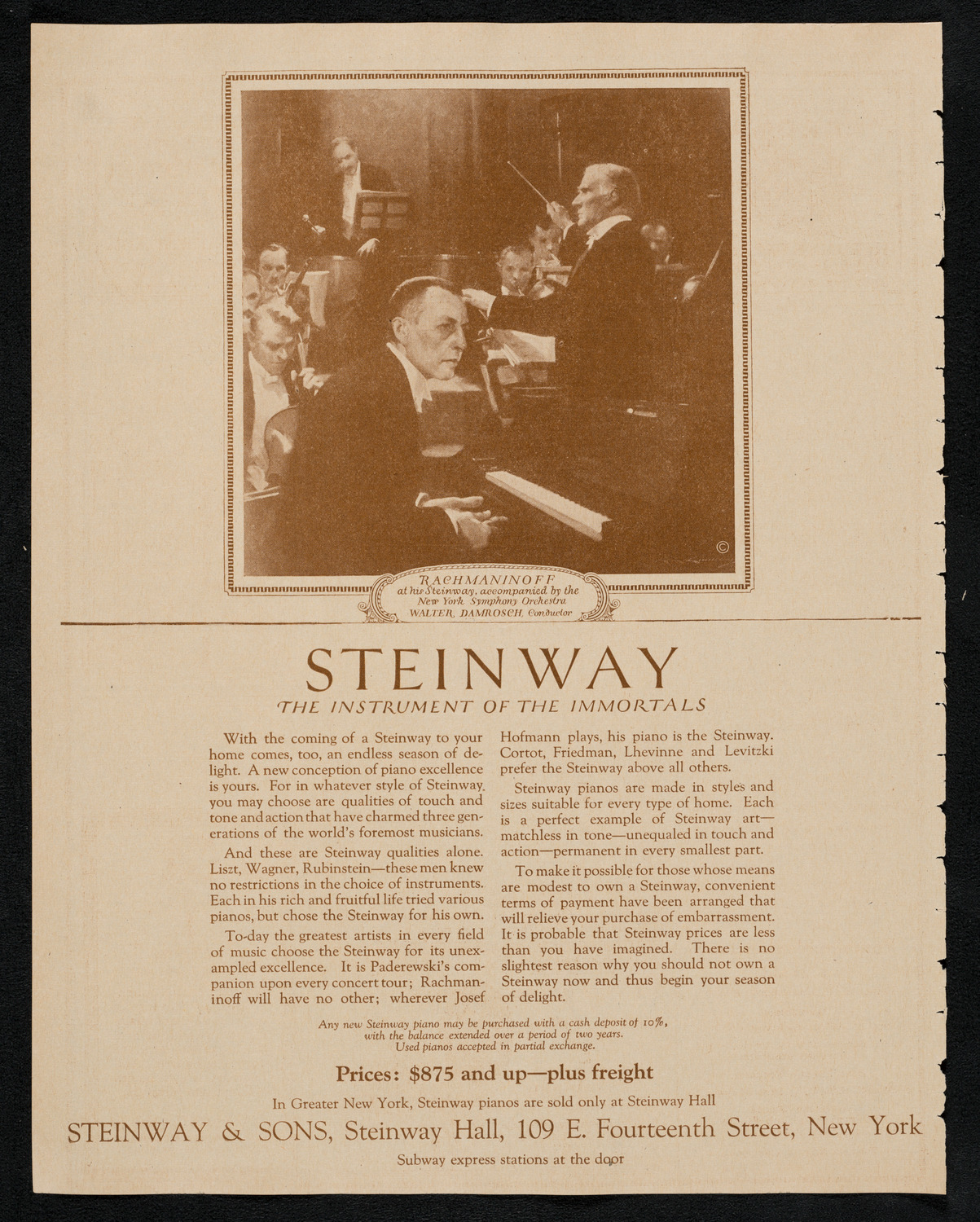 Ethel Leginska, Piano, February 20, 1923, program page 4