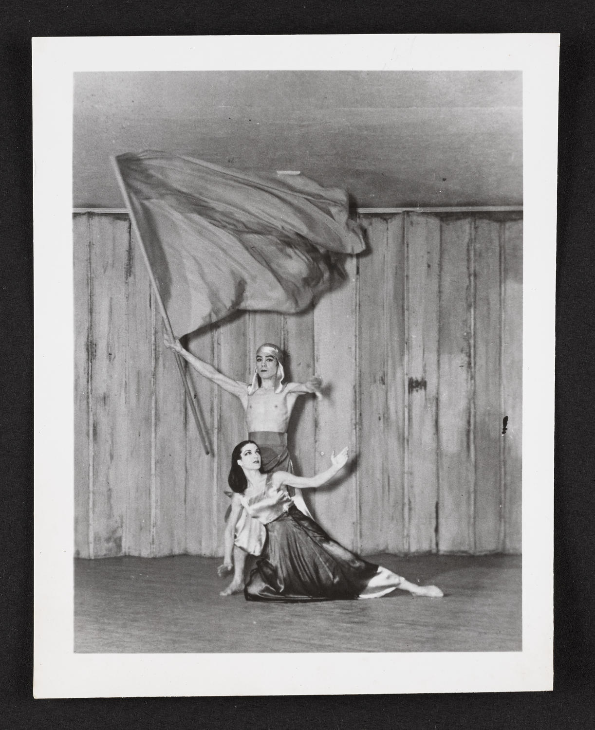 Yeichi Nimura and Lisan Kay in "Flag" (1939) at Ballet Arts, Carnegie Hall Studio #61, 1941