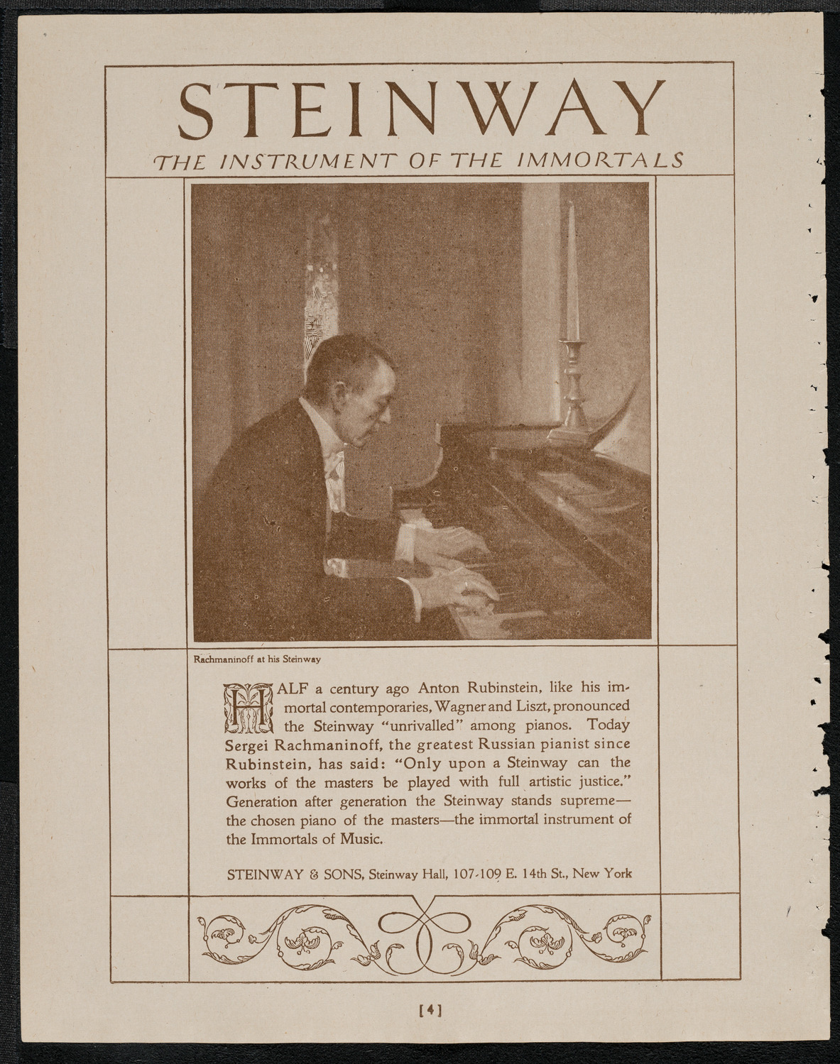 St. Mark's Methodist Episcopal Choir, May 23, 1921, program page 4