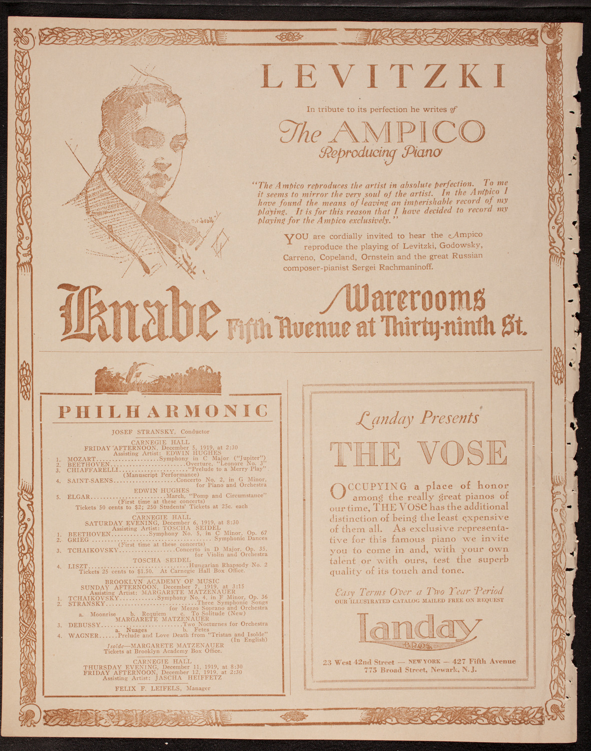Newman Traveltalks: Belgium, November 30, 1919, program page 12