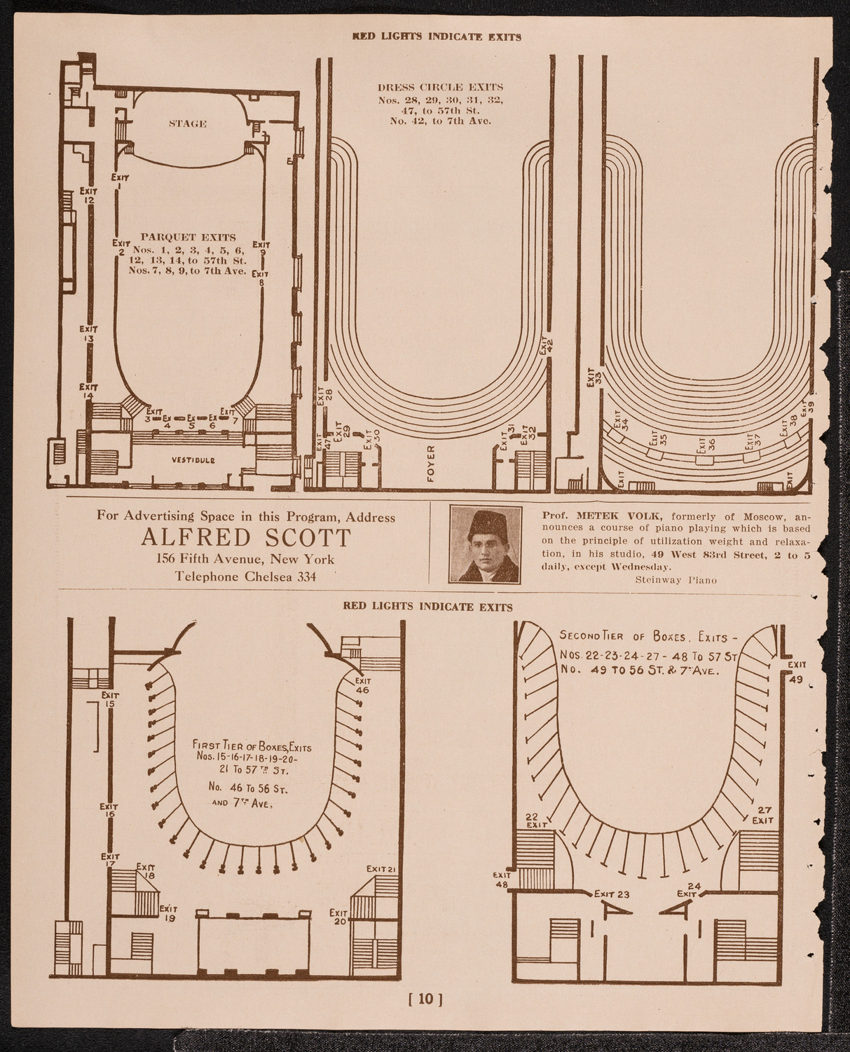 Mecca Temple of New York: Ancient Arabic Order of the Nobles of the Mystic Shrine, December 23, 1921, program page 10