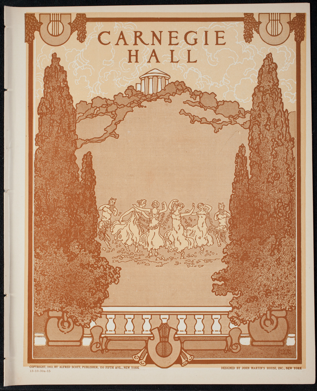 Mischa Elman, Violin, October 30, 1915, program page 1