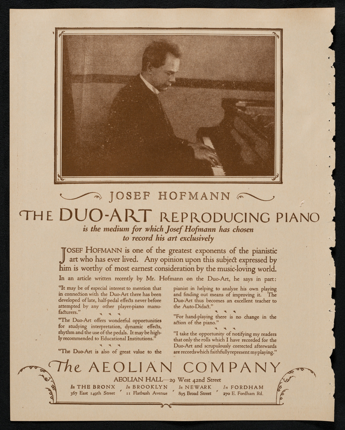New York Philharmonic, February 11, 1923, program page 2