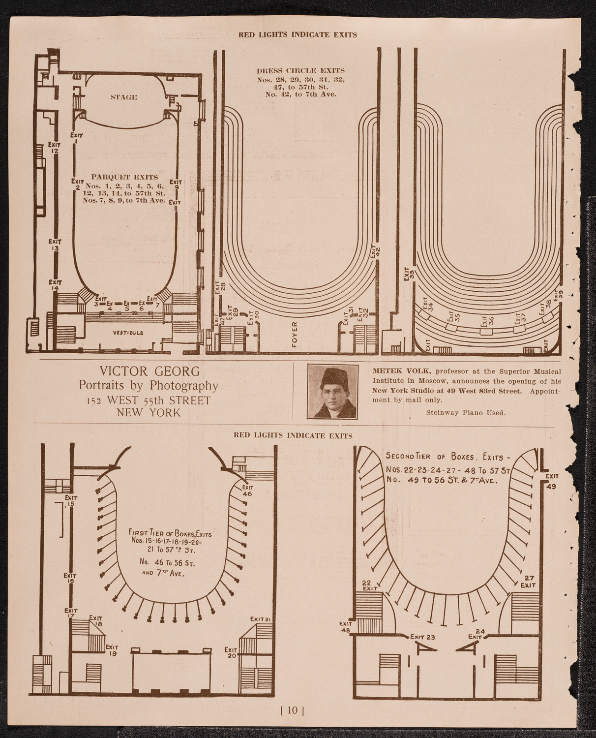 Madeleine MacGuigan, Violin, November 7, 1921, program page 10