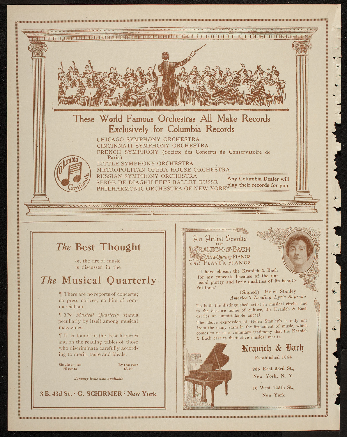 Mecca Temple Ceremonial Session, March 29, 1920, program page 6