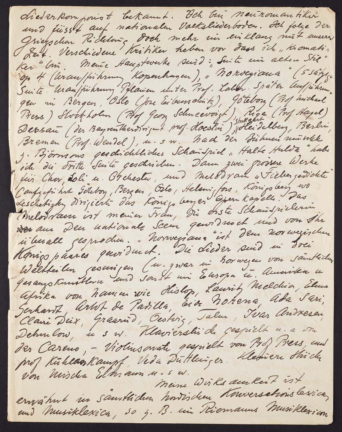 Correspondence from Sverre Jordan to David Ewen, page 2 of 4