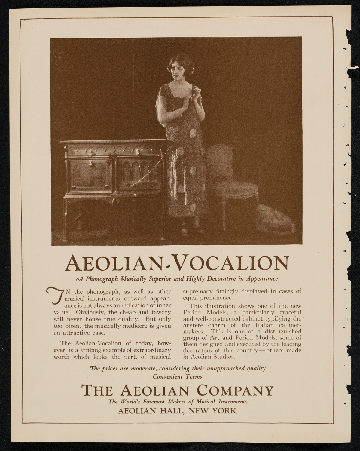 New York Philharmonic, January 27, 1924, program page 2