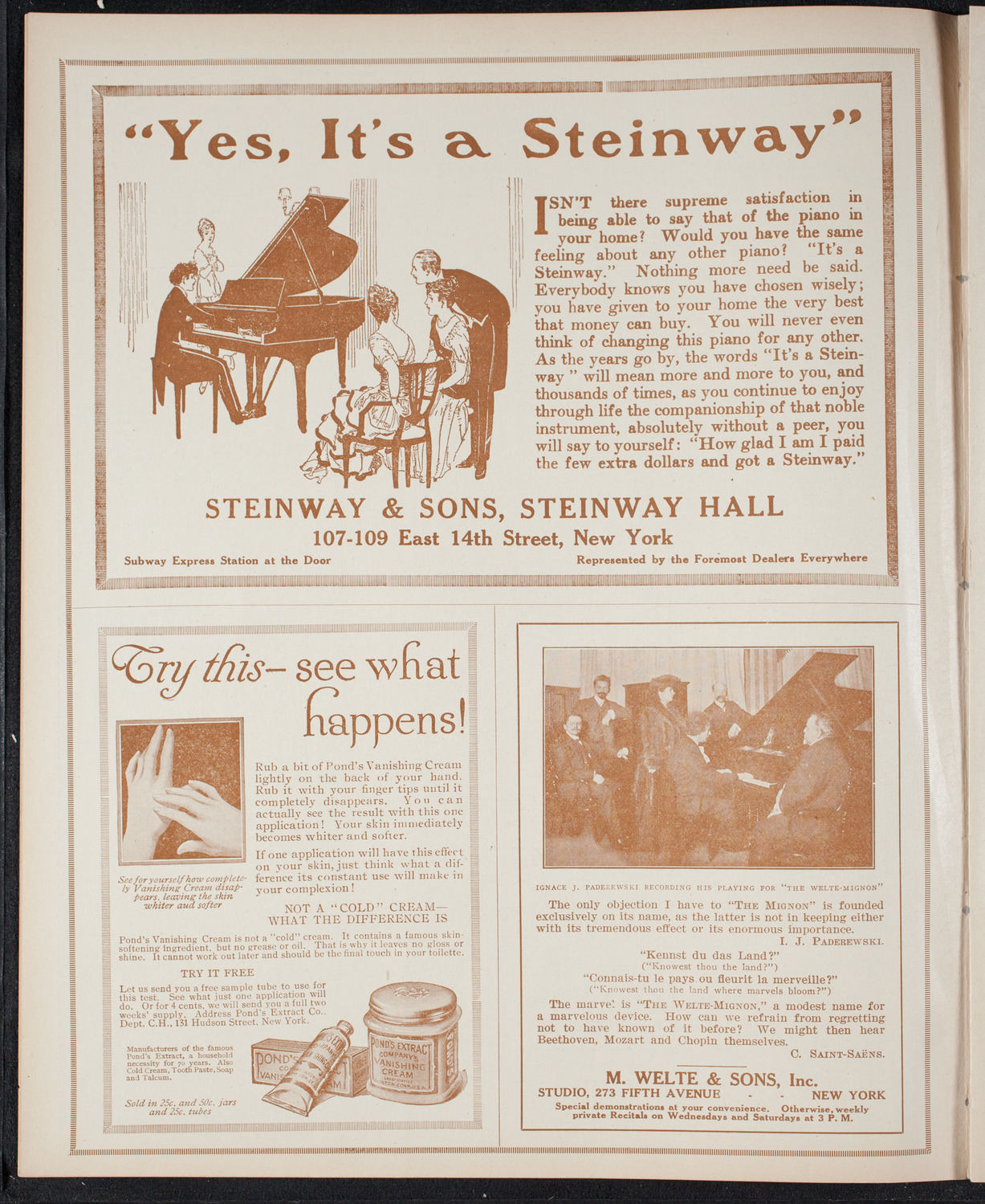 Military Concert in aid of the Servants of Relief for Incurable Cancer, December 15, 1915, program page 4