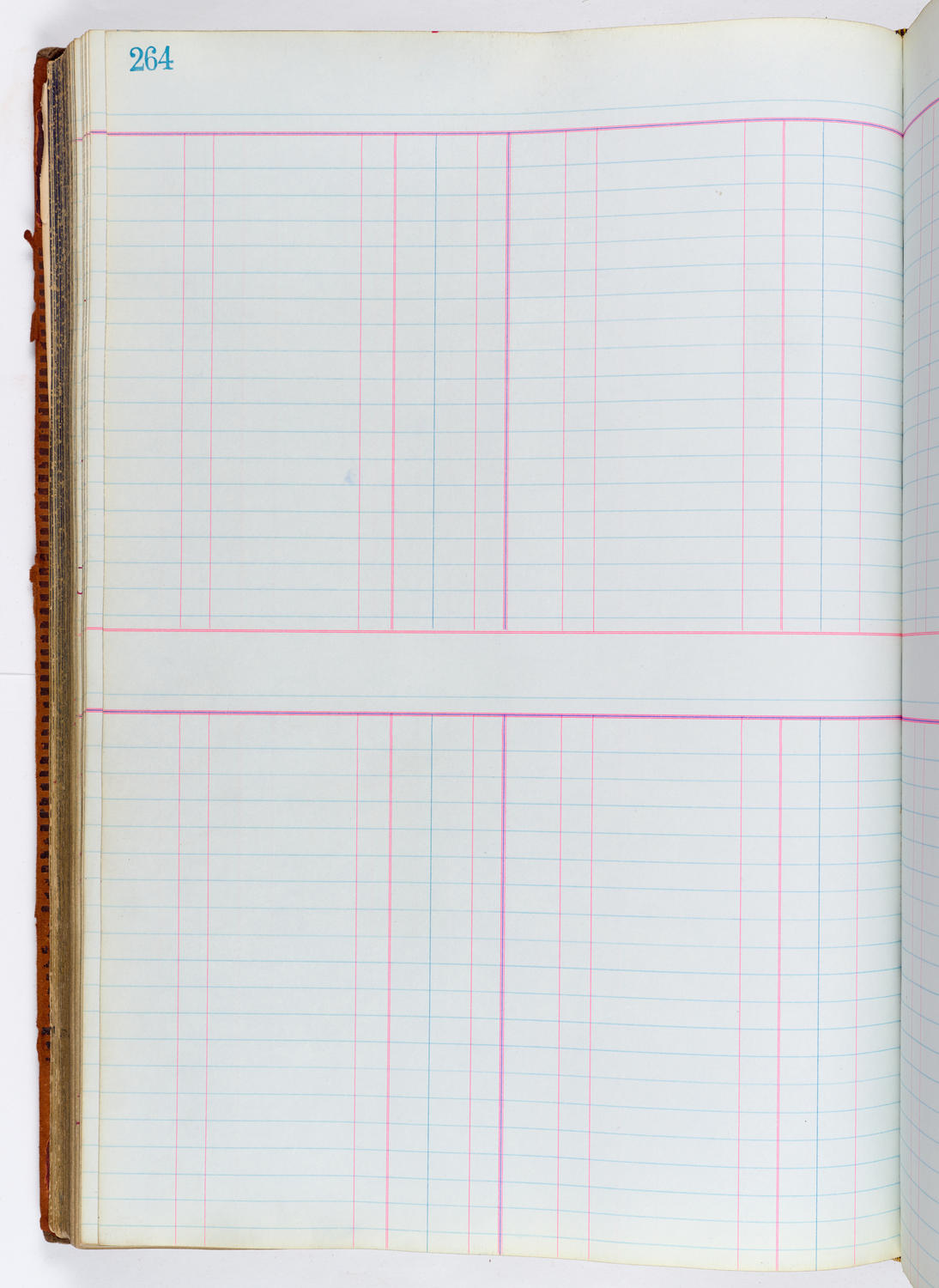 Music Hall Accounting Ledger, volume 1, page 264