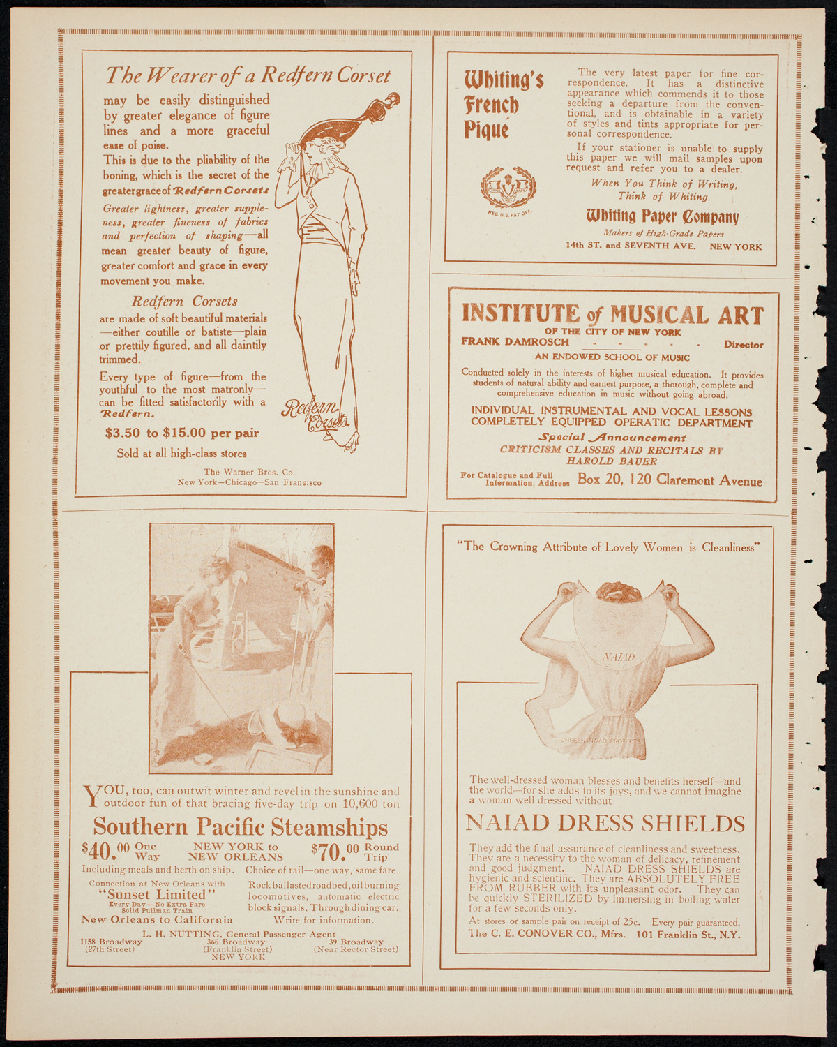 Francis MacMillen, Violin, March 25, 1914, program page 2