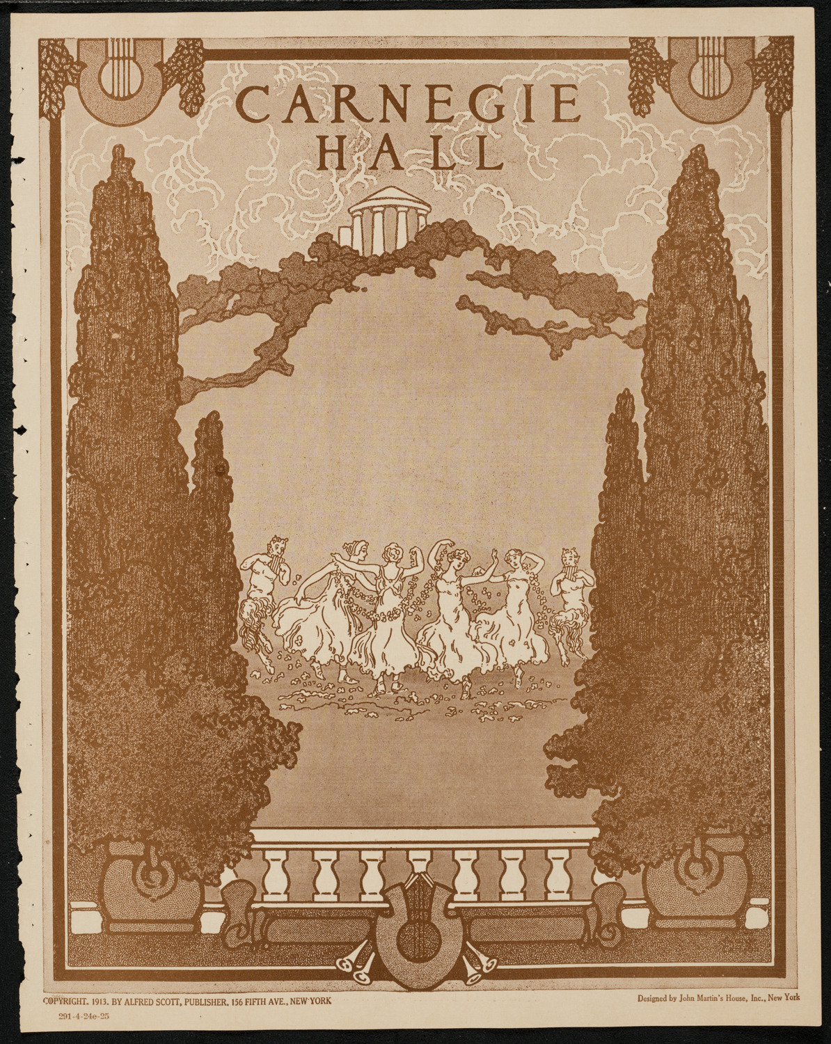 Ocean Players: The Ocean Frolic of '25, April 24, 1925, program page 1