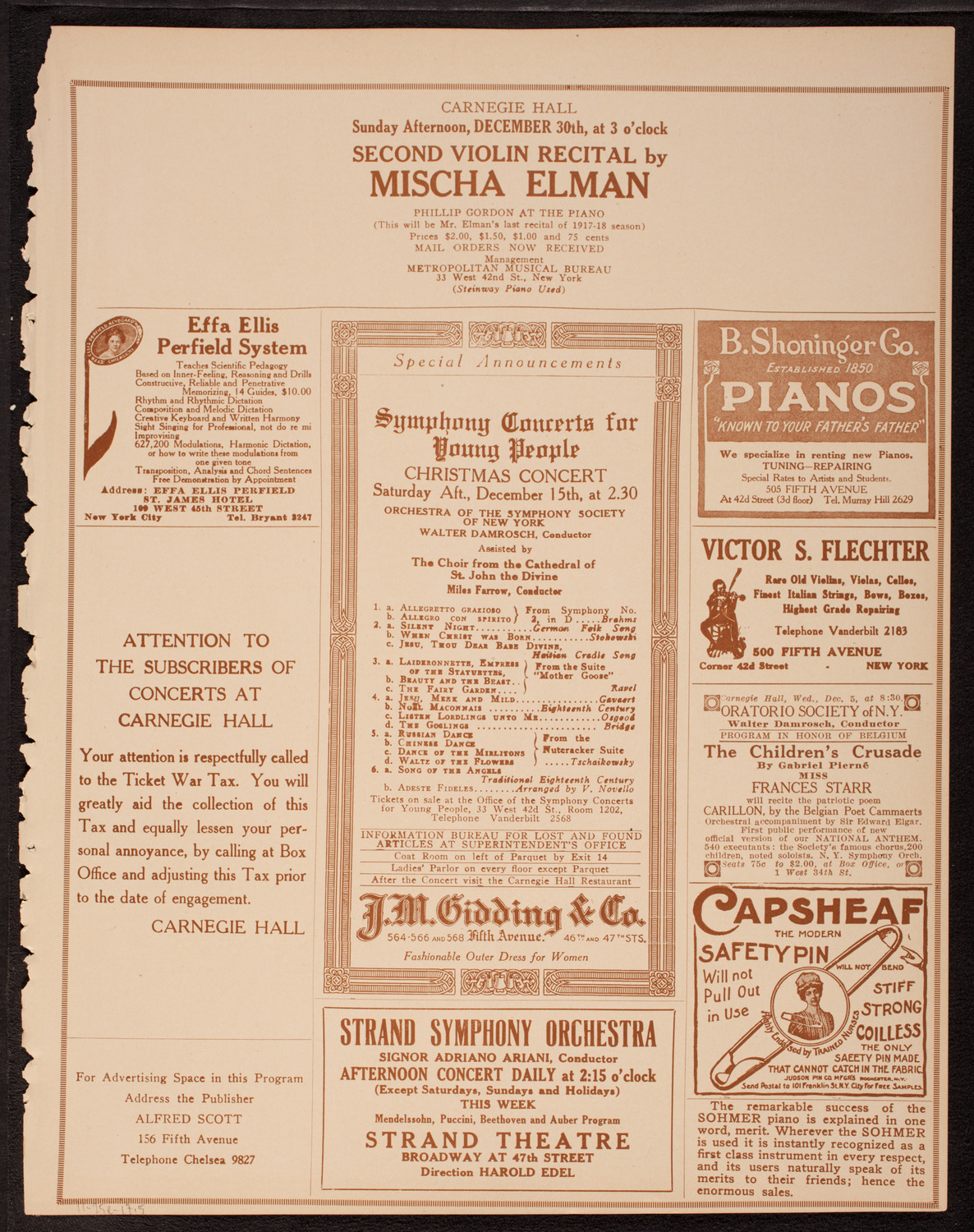 Newman Traveltalks: Our Pacific Coast, November 25, 1917, program page 9