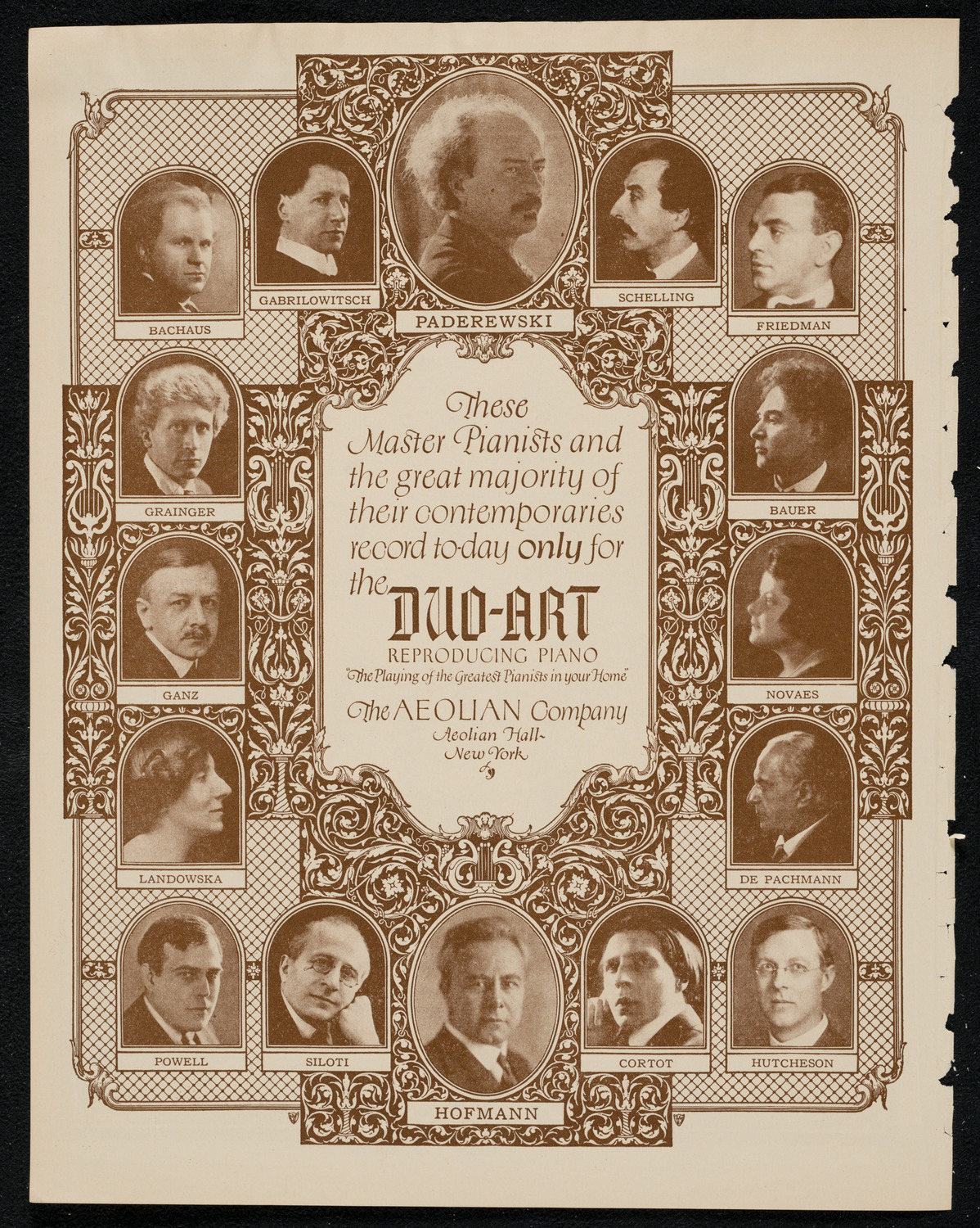 New York Philharmonic, February 16, 1924, program page 2