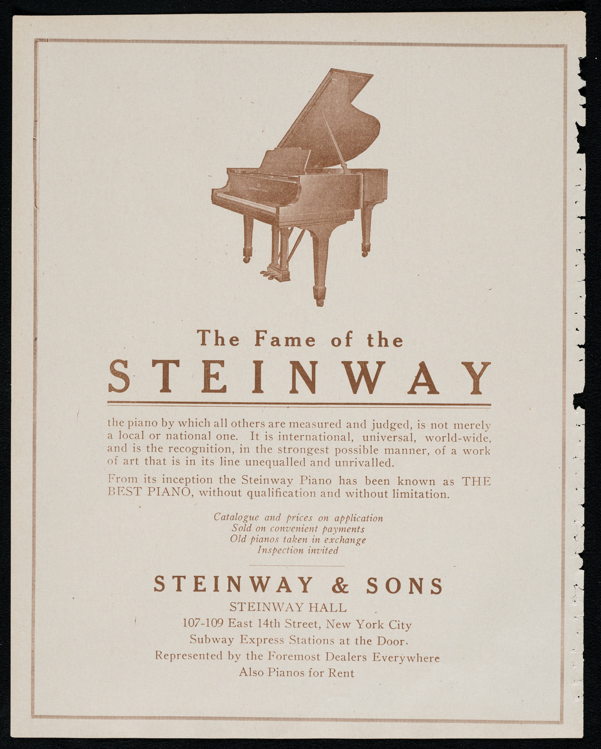 New York Symphony Orchestra, November 4, 1920, program page 4