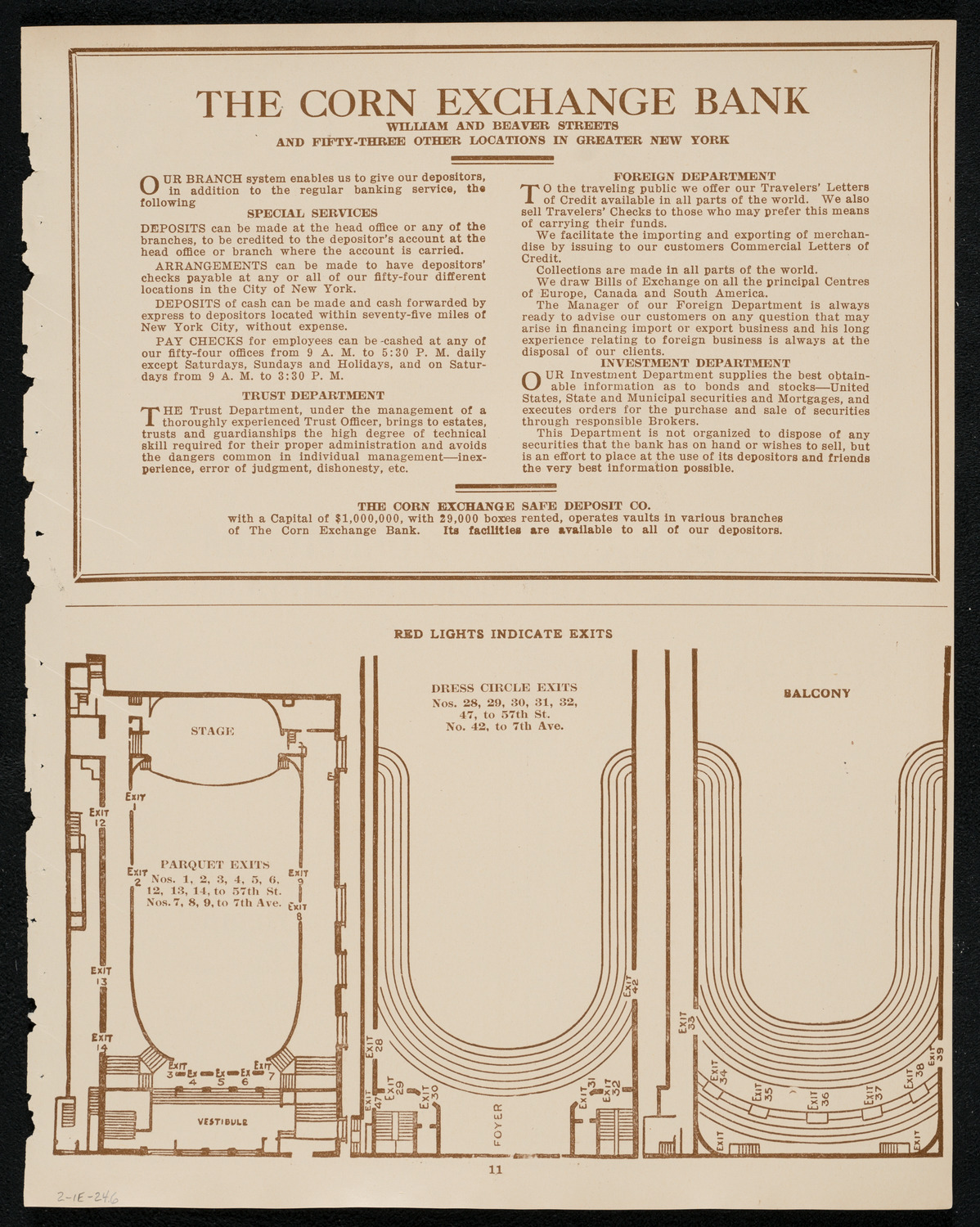 New York Symphony Orchestra: Beethoven Cycle, February 1, 1924, program page 11