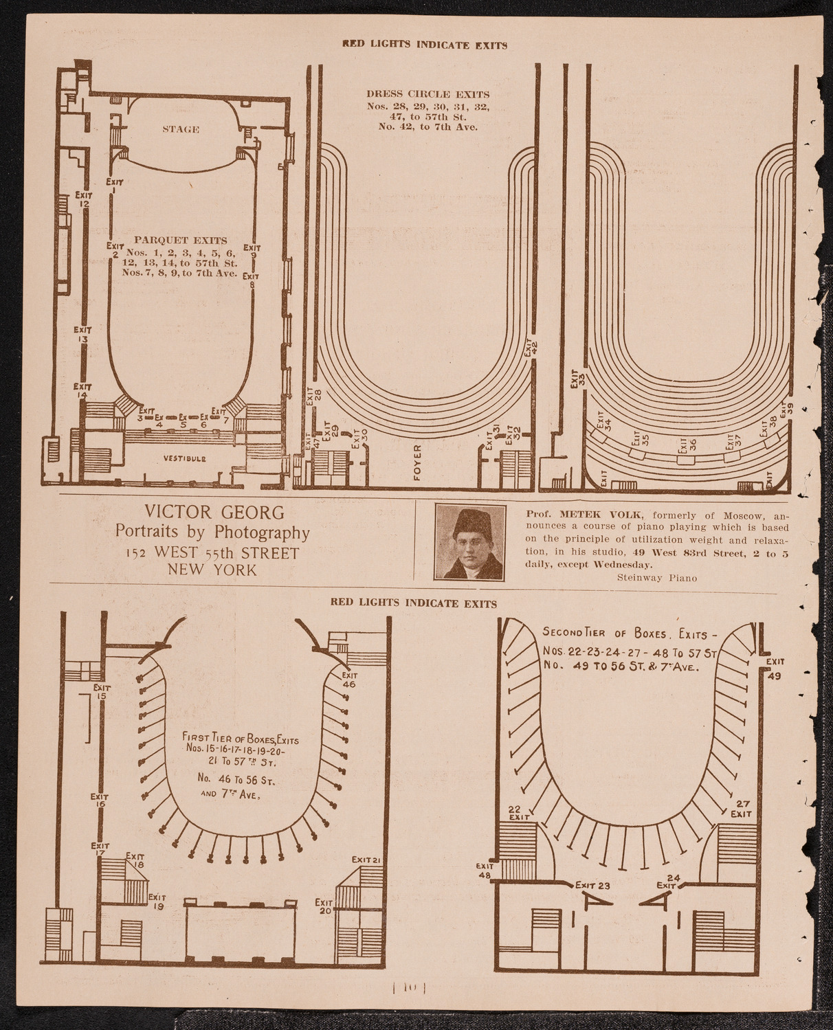 New York Symphony Orchestra, December 9, 1921, program page 10