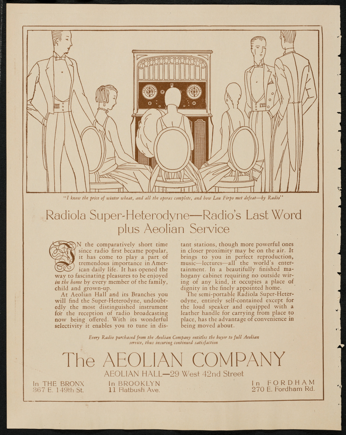 Francis MacMillen, Violin, March 3, 1925, program page 2