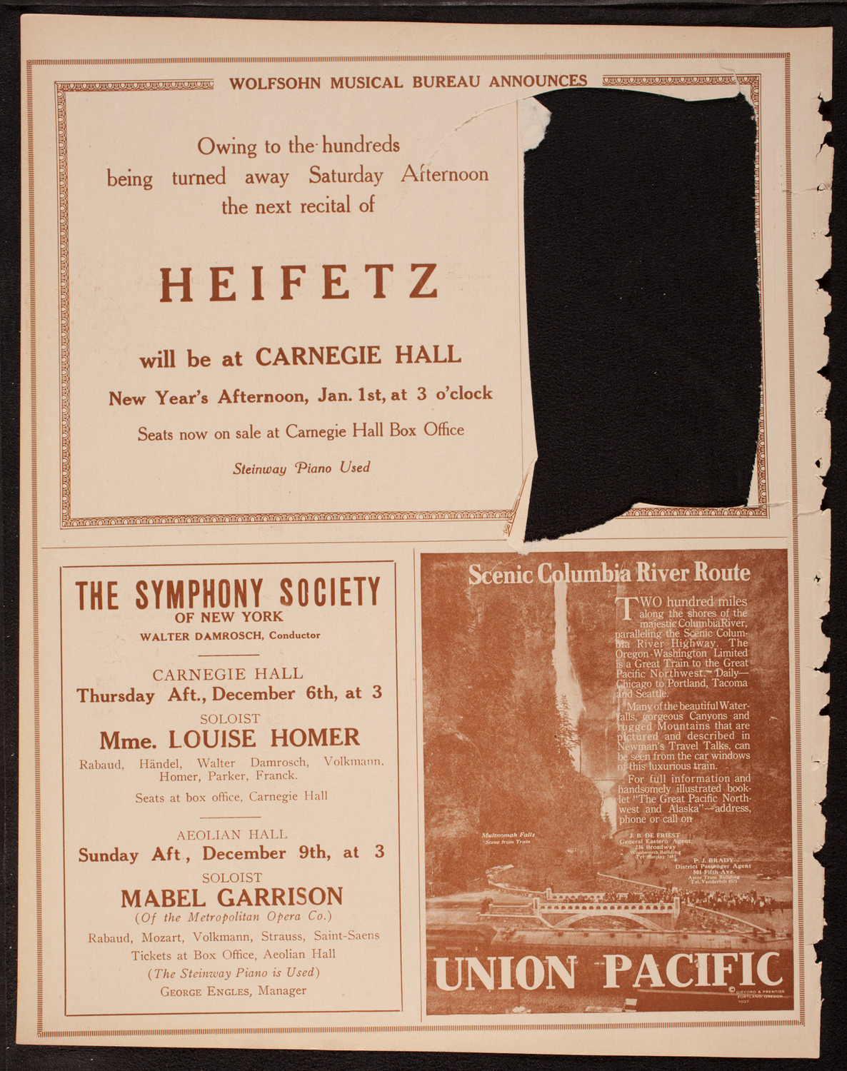 Newman Traveltalks: Our Real American -- The Indian, December 3, 1917, program page 8