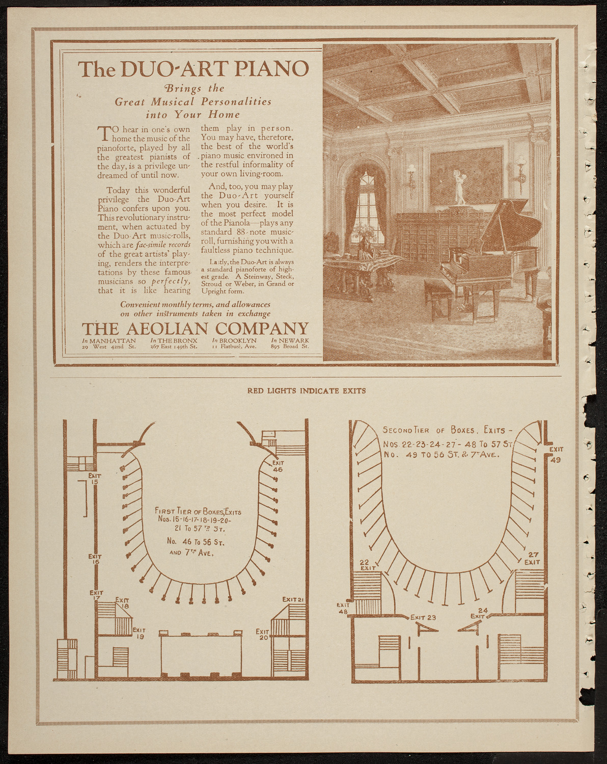 New York Philharmonic, March 4, 1920, program page 10