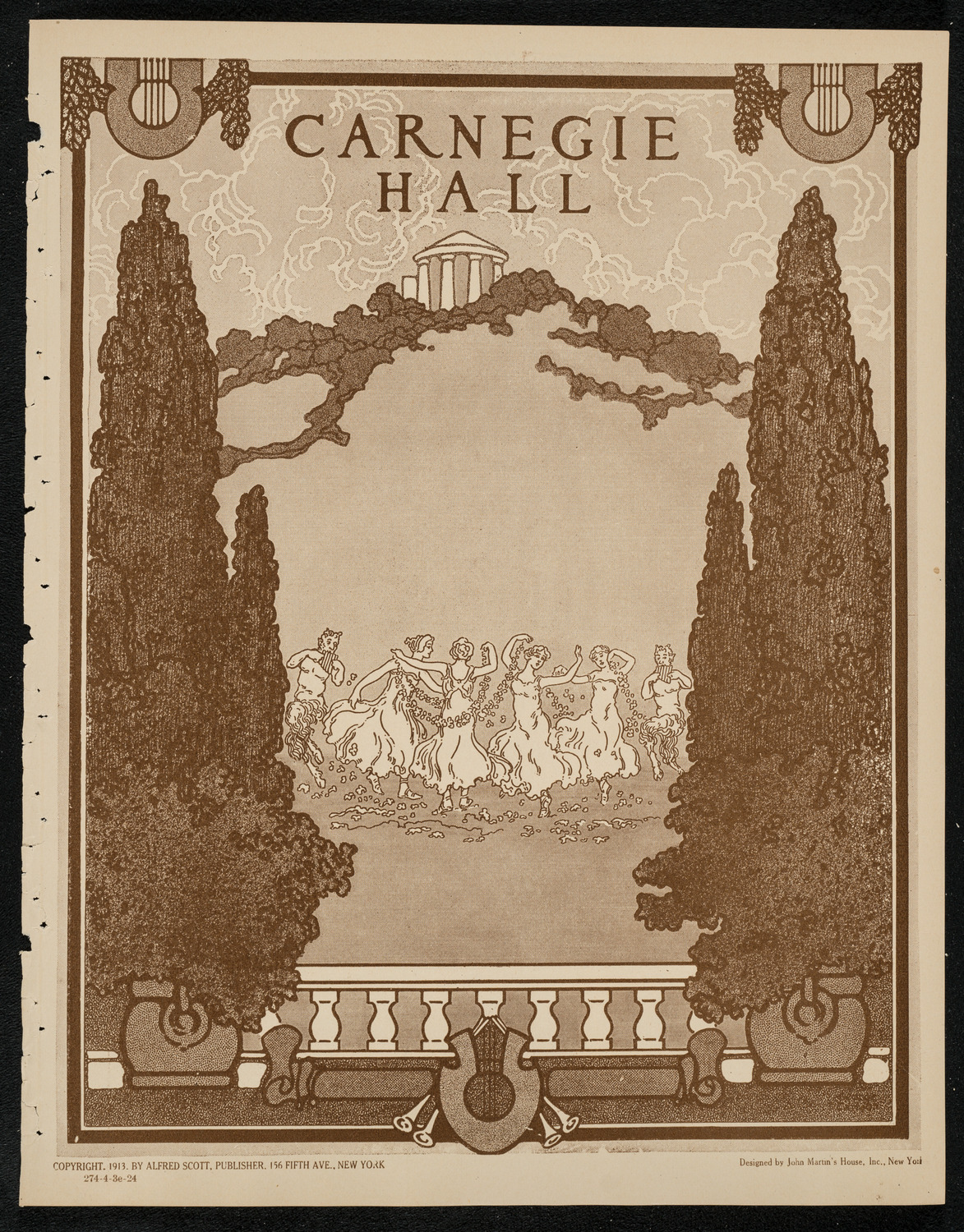 Boston Symphony Orchestra, April 3, 1924, program page 1