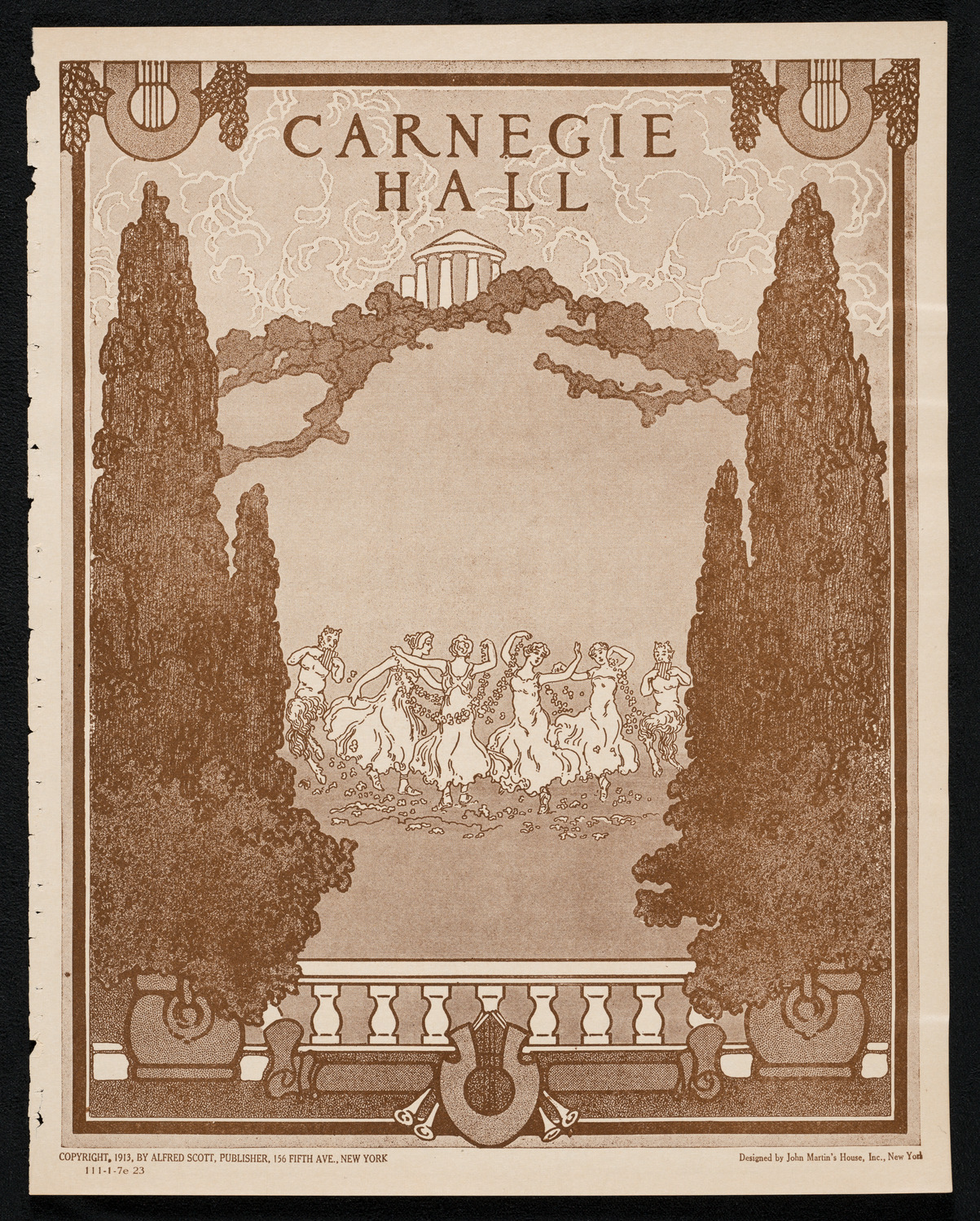 Burton Holmes Travelogue: Present-Day Peking, January 7, 1923, program page 1