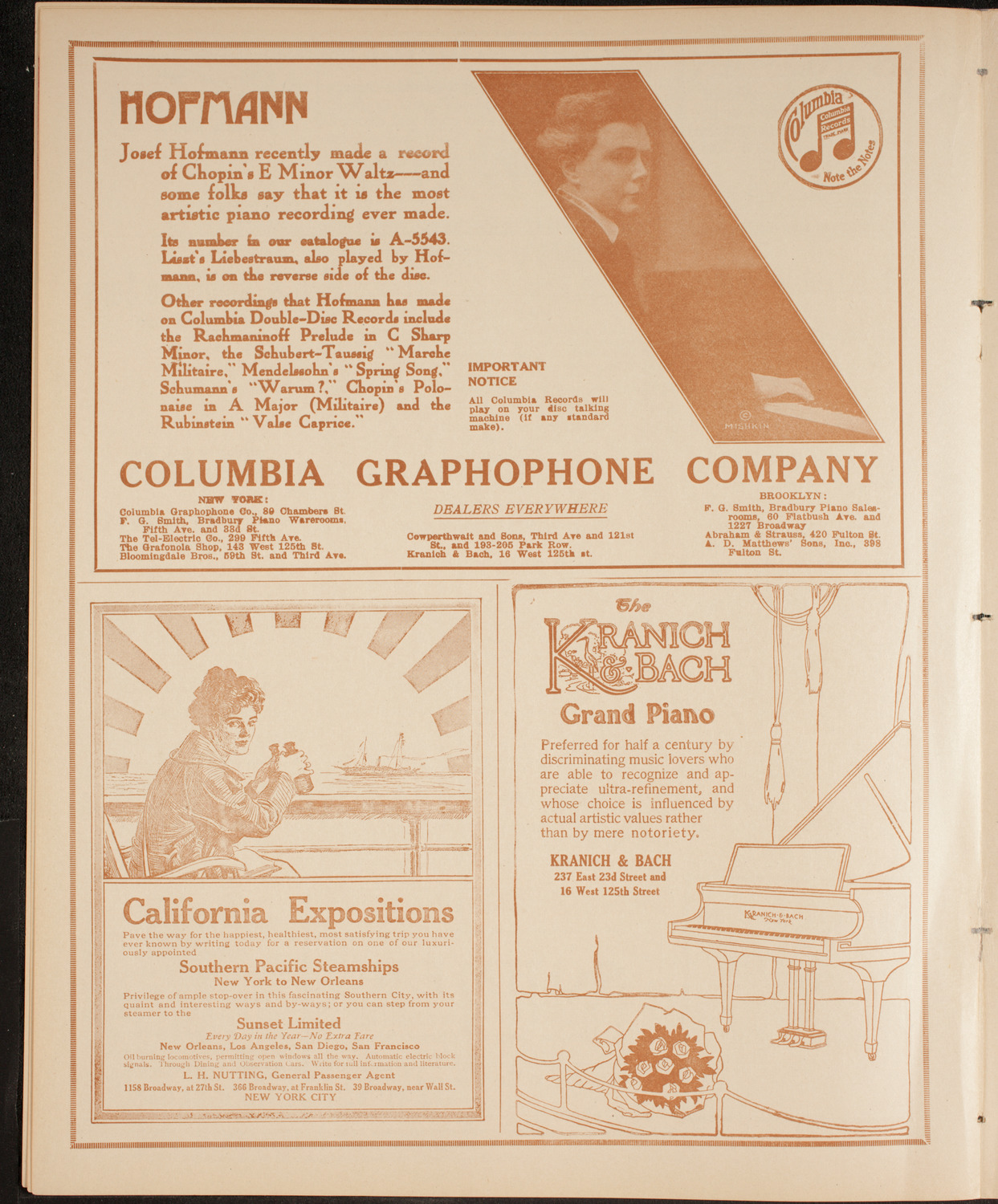 Edward S. Curtis Indian Picture Drama: In the Land of the Head Hunters, February 9, 1915, program page 6