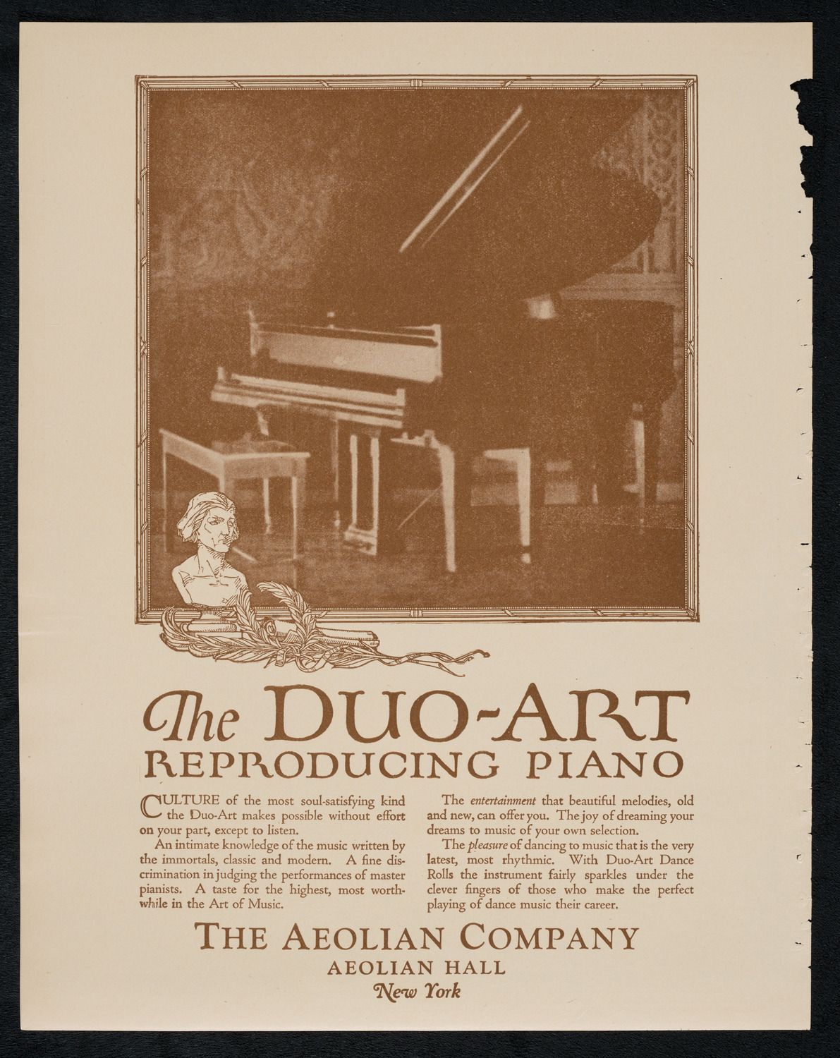 Philadelphia Orchestra, April 3, 1923, program page 2