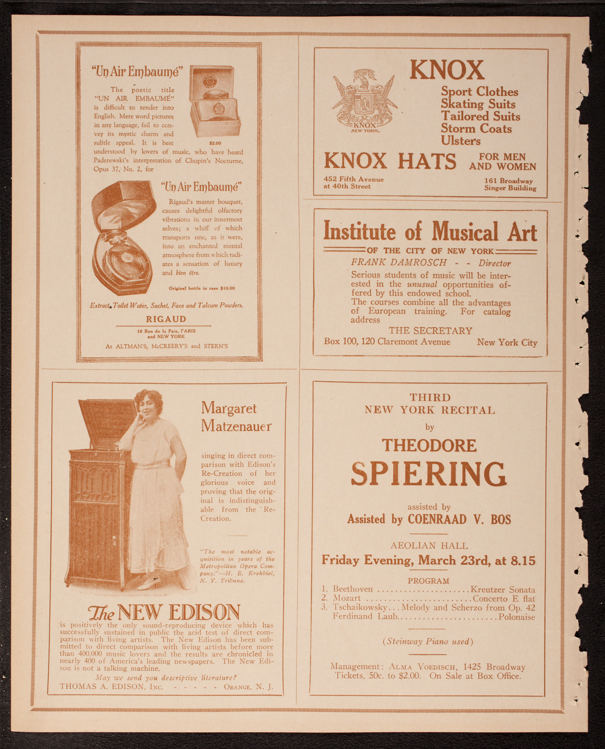 Newman Traveltalks: Korea, March 18, 1917, program page 2