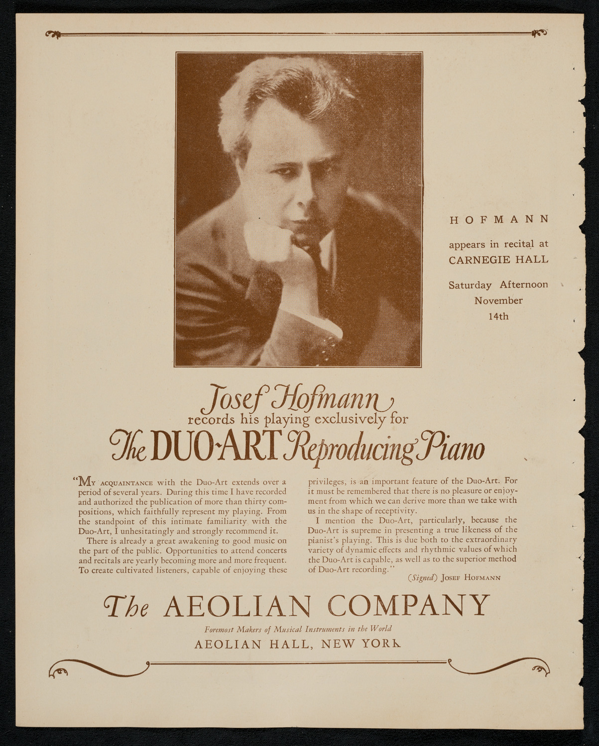 Esther Dale, Soprano, November 9, 1925, program page 2