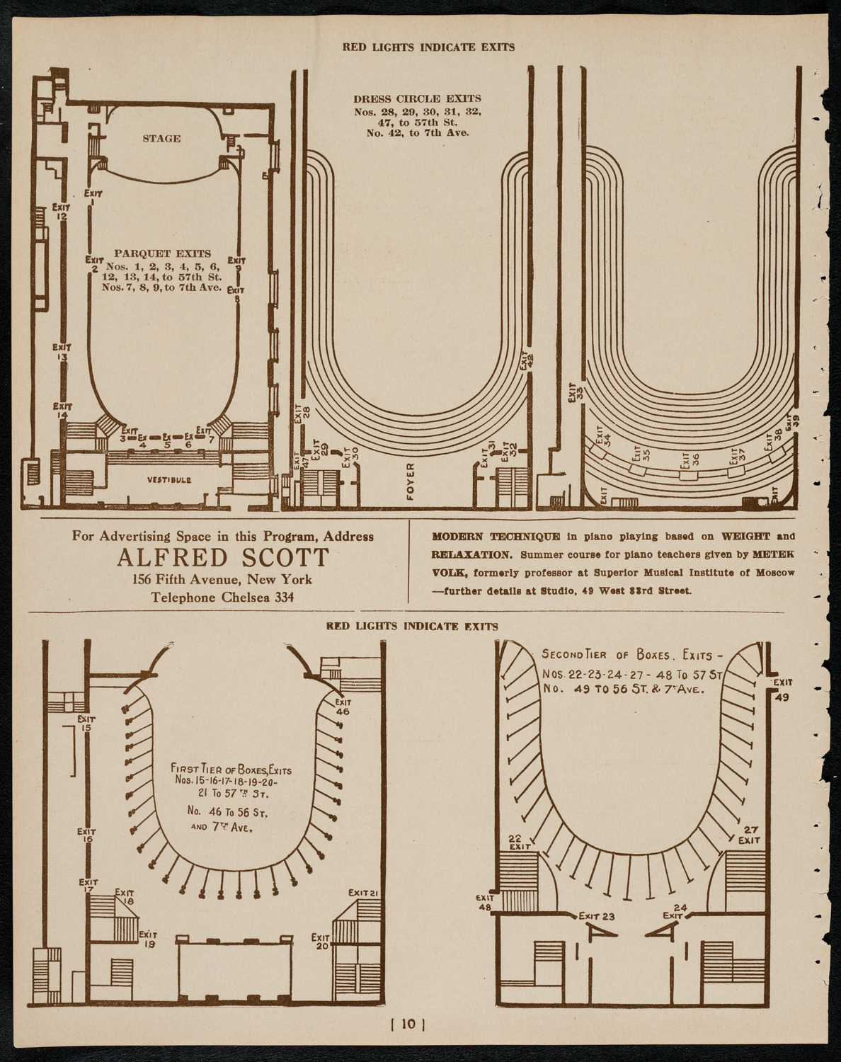 Philadelphia Orchestra, April 18, 1922, program page 10