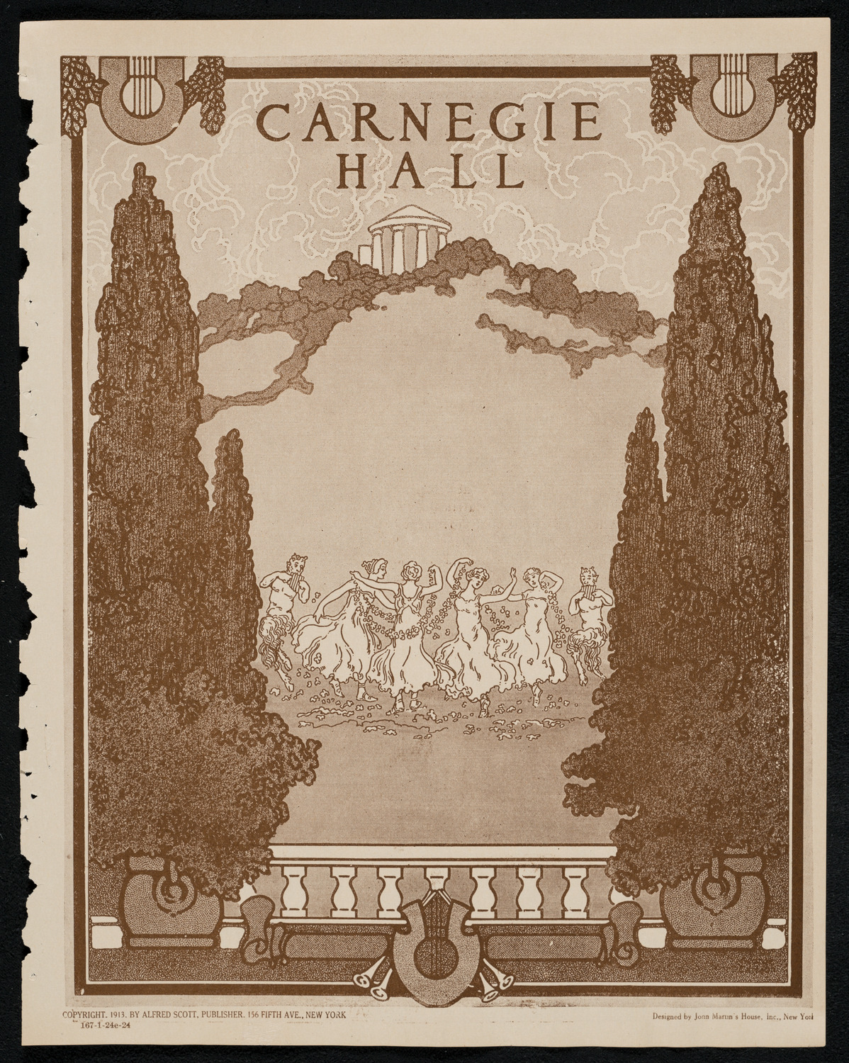New York Philharmonic, January 24, 1924, program page 1