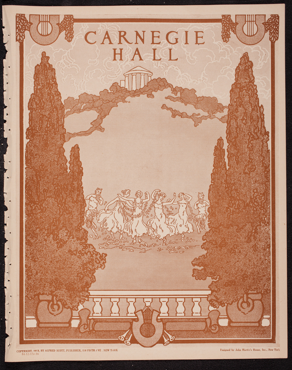 Elmendorf Lecture: Around The World, December 17, 1916, program page 1