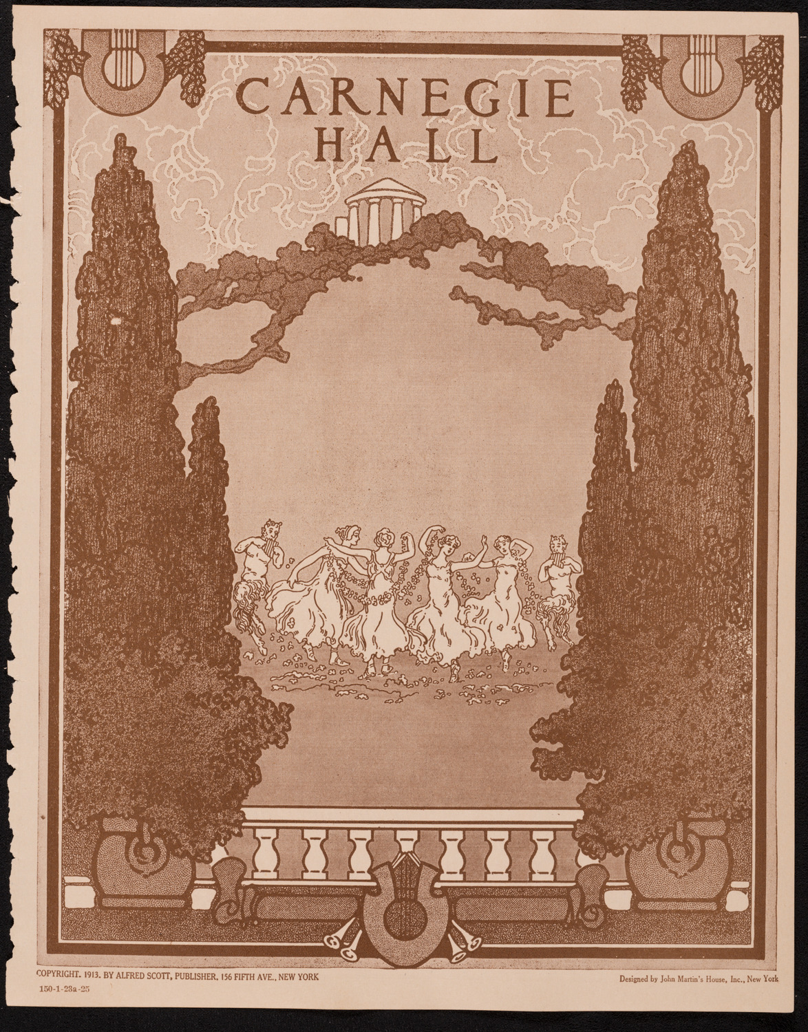 New York Philharmonic, January 23, 1925, program page 1