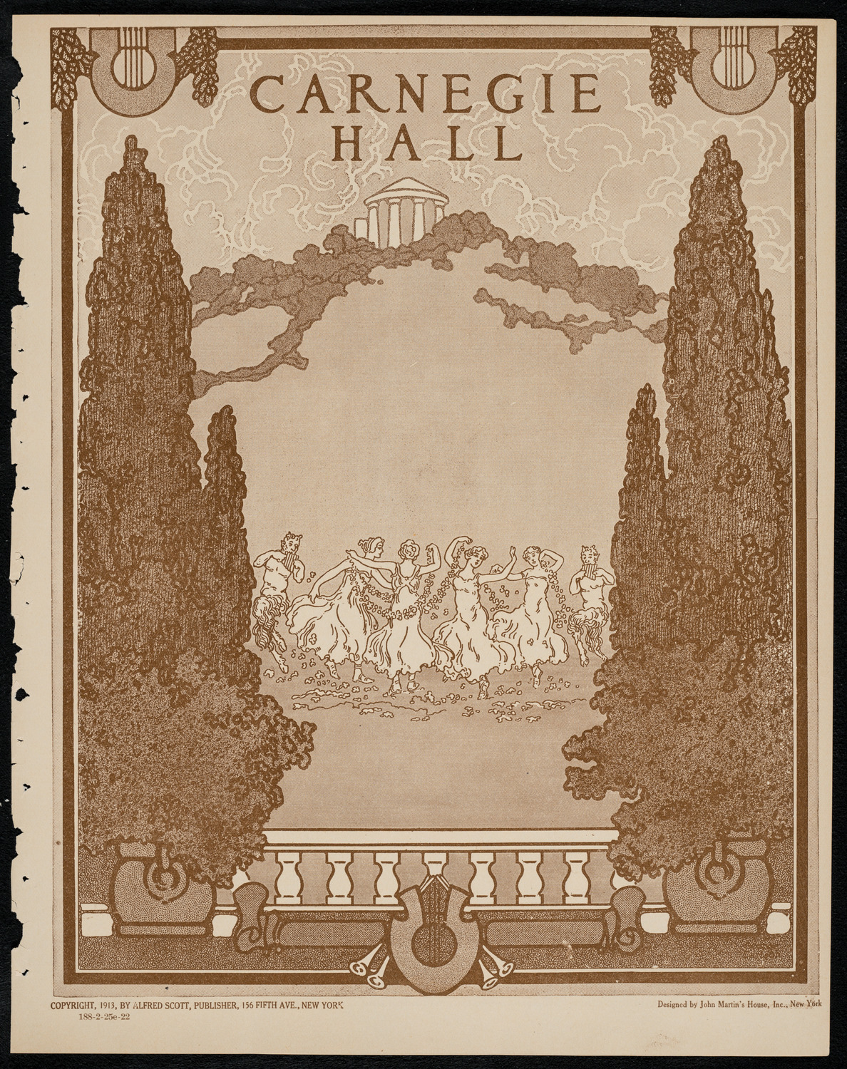Henri Duval, Violin, February 25, 1922, program page 1