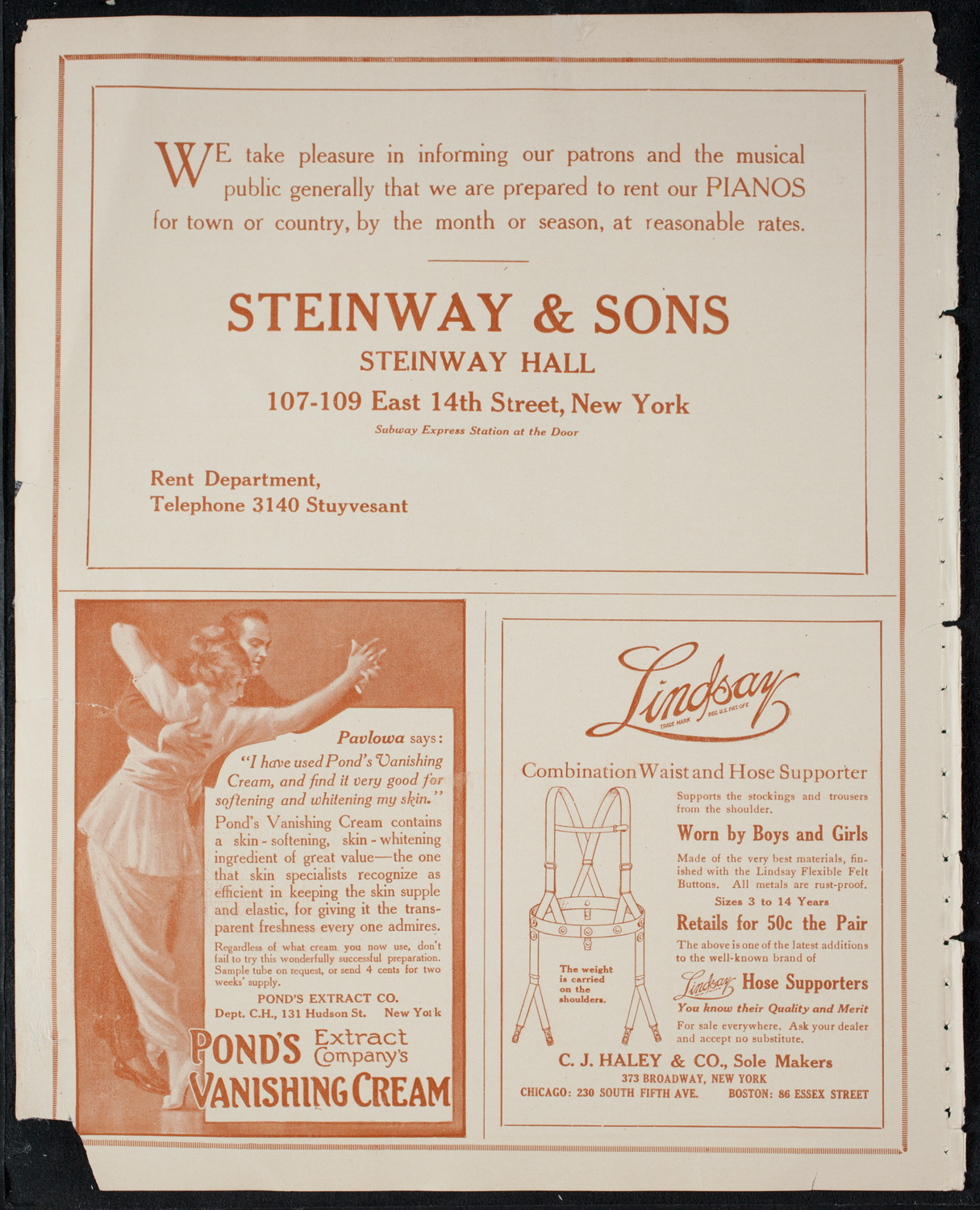 Graduation: College of Dental and Oral Surgery of New York, June 8, 1915, program page 4