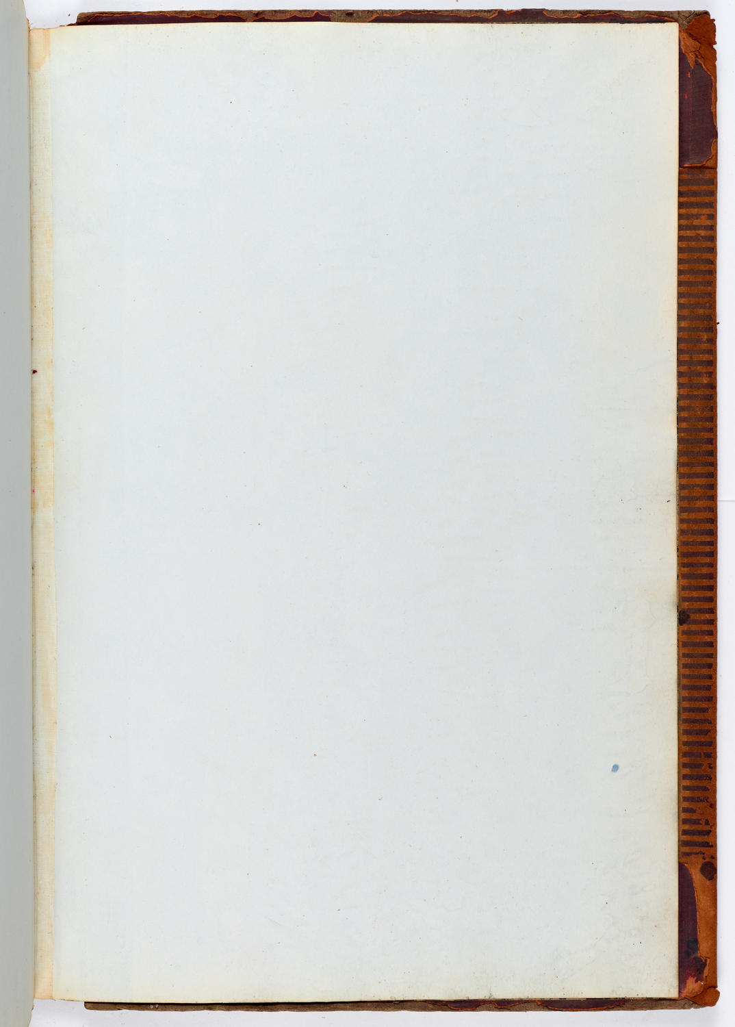 Music Hall Accounting Ledger, volume 1, back endpaper 6