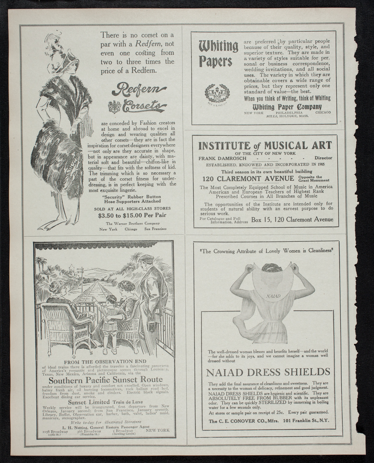 R.G. Knowles Travel Studies: China, November 25, 1912, program page 2