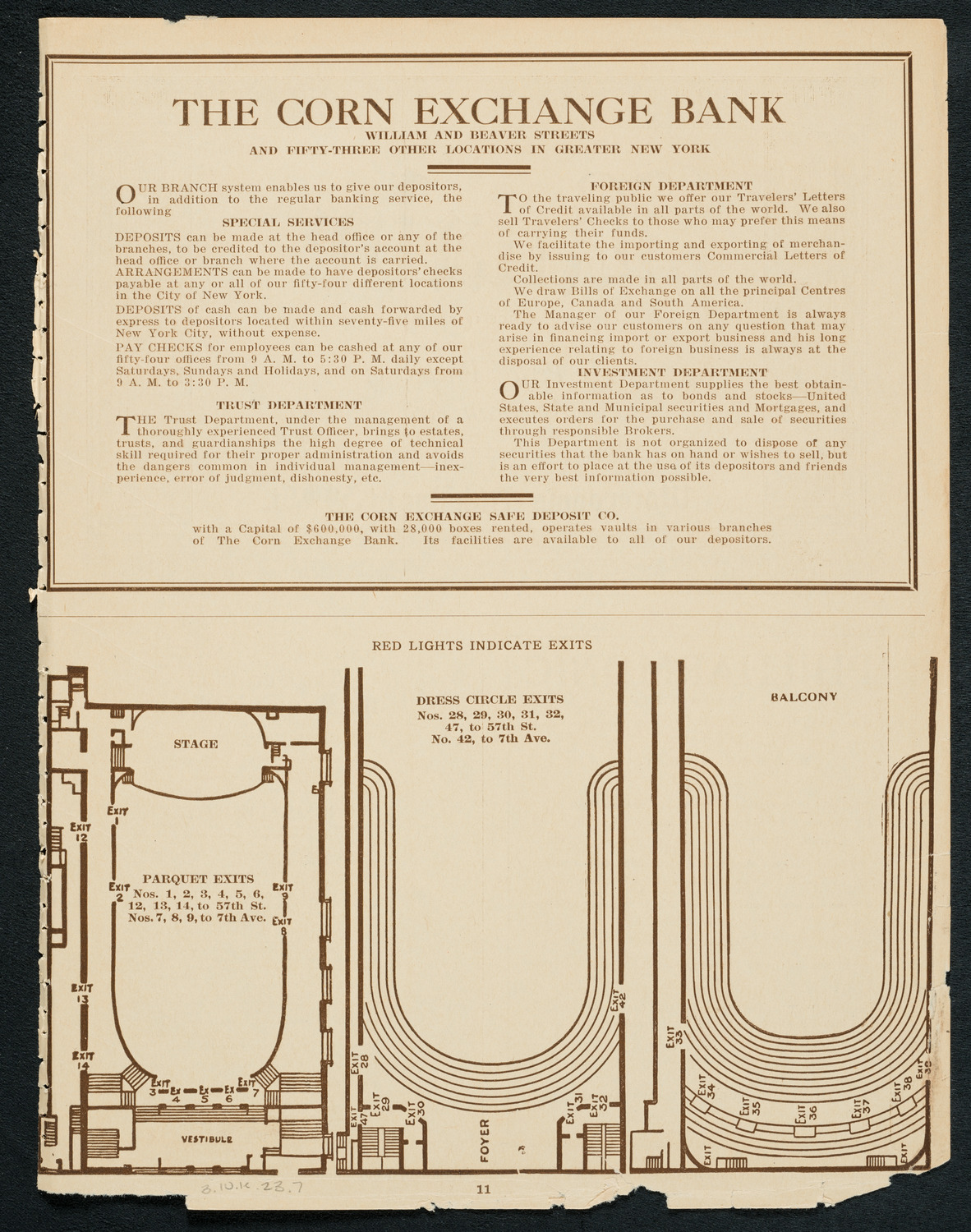 Tito Schipa, Tenor, October 1, 1923, program page 1