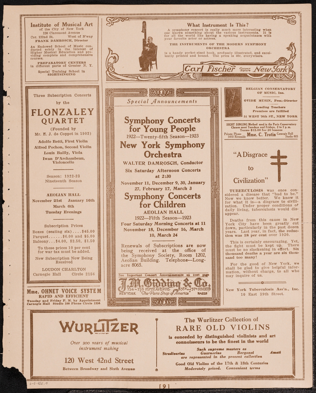 Victor Talking Machine Company, June 5, 1922, program page 9