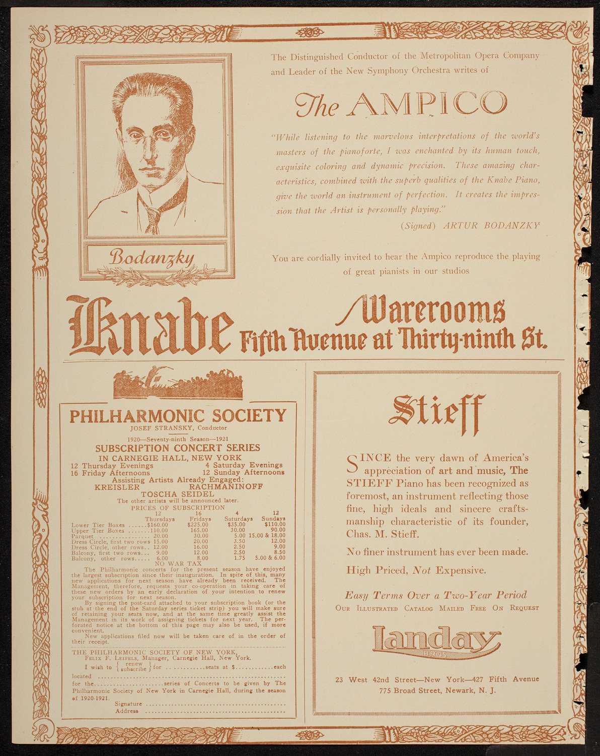 Rudolph Polk, Violin, Eleanor Brock, Soprano, Adele Rosenthal, Piano, Lester Bingley, Baritone, and Vaino Sola, Tenor, May 1, 1920, program page 12