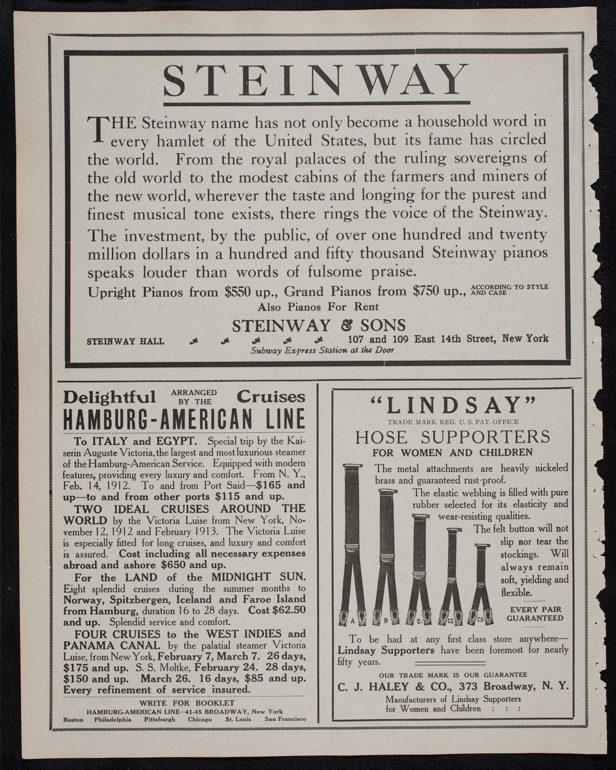 Burton Holmes Travelogue: Spain and Portugal, January 14, 1912, program page 4