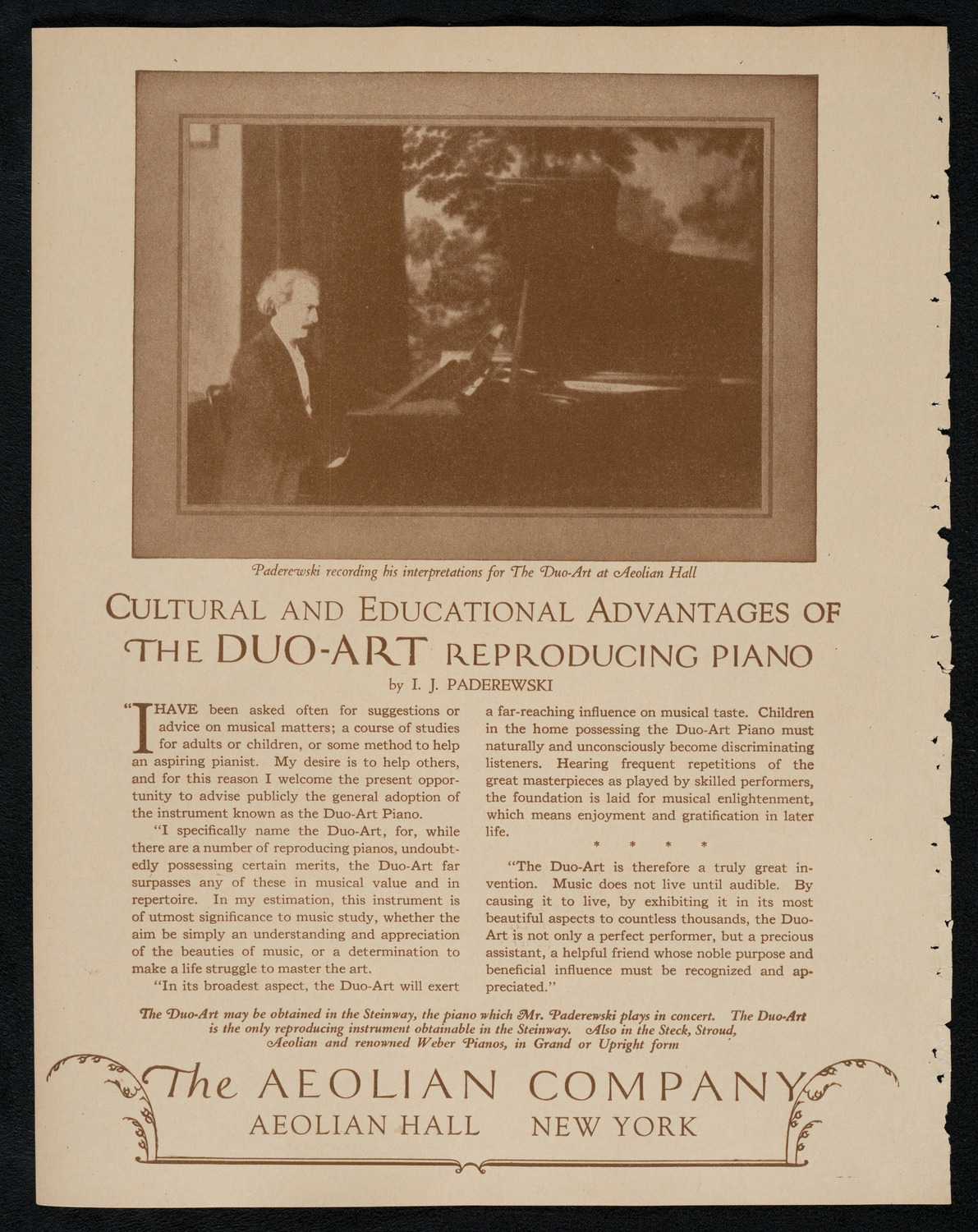 Benefit: St. Andrews One Cent Coffee Stands Society, April 21, 1923, program page 2