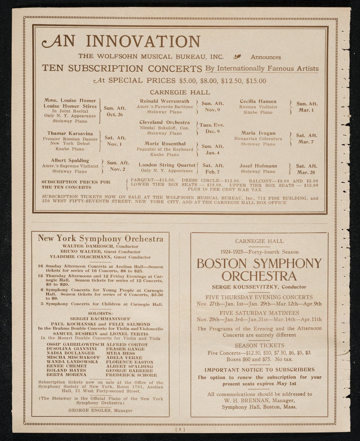 Frei Arbeiter Stimme, October 4, 1924, program page 8