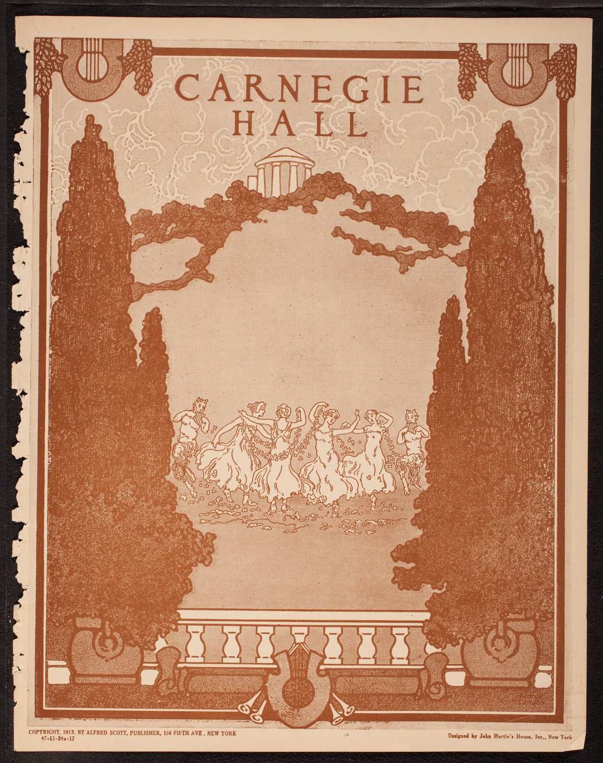 Fritz Kreisler, Violin, November 24, 1917, program page 1