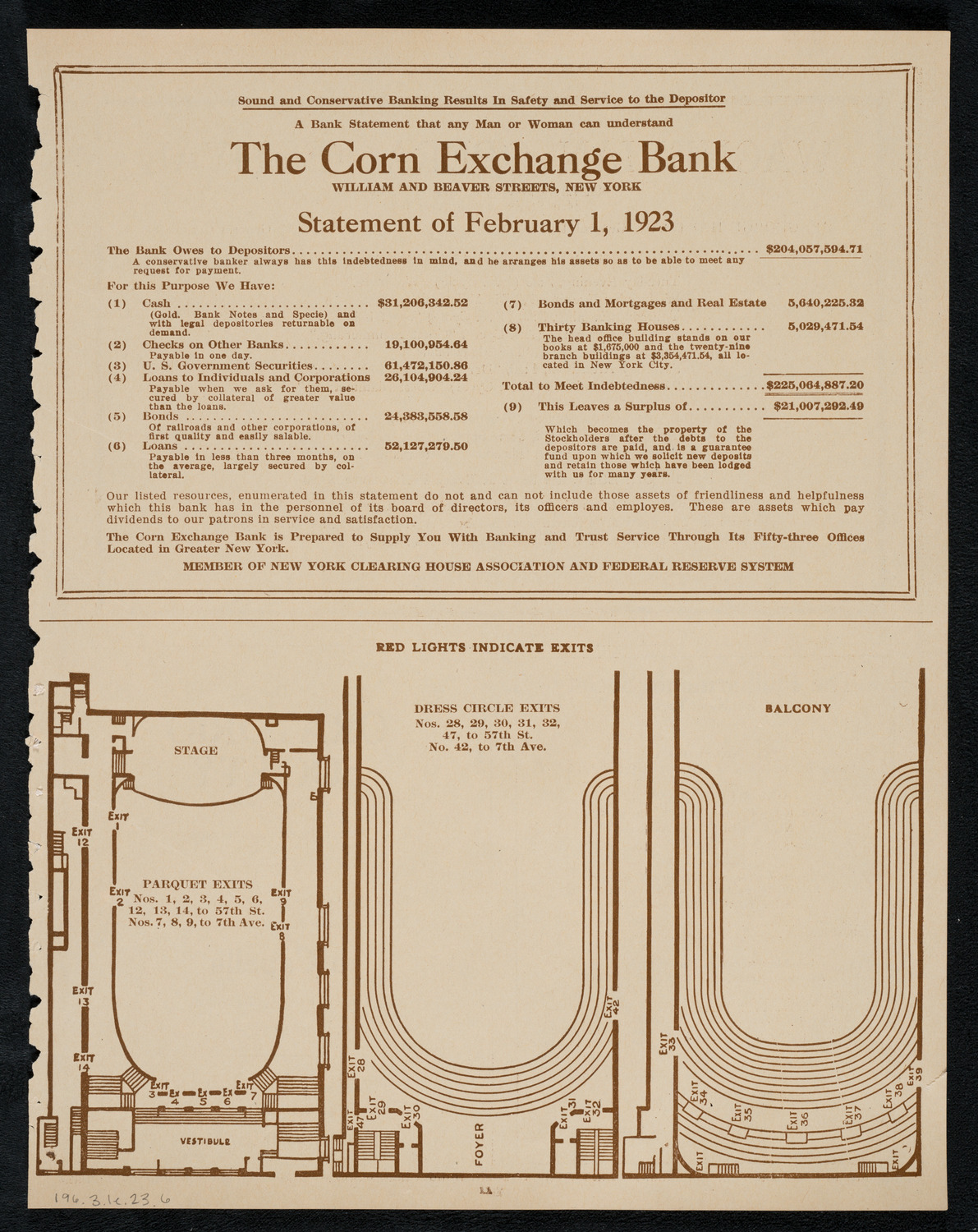 New York Philharmonic, March 1, 1923, program page 11