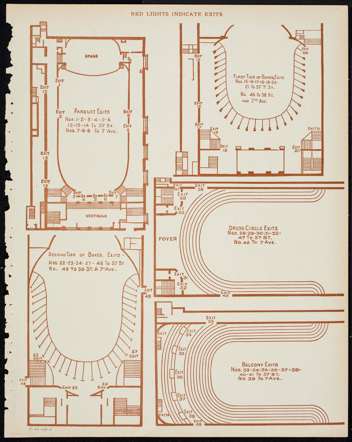 New York Philharmonic, February 26, 1914, program page 11