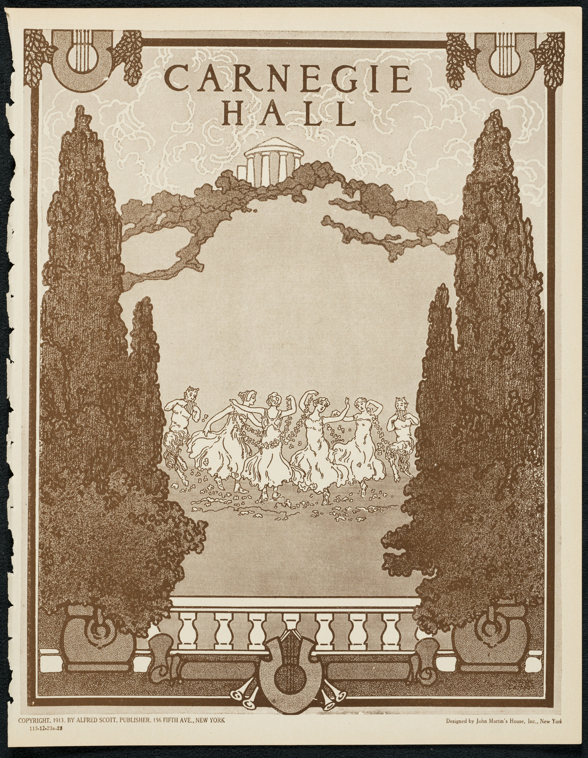State Symphony Orchestra of New York, December 23, 1923, program page 1