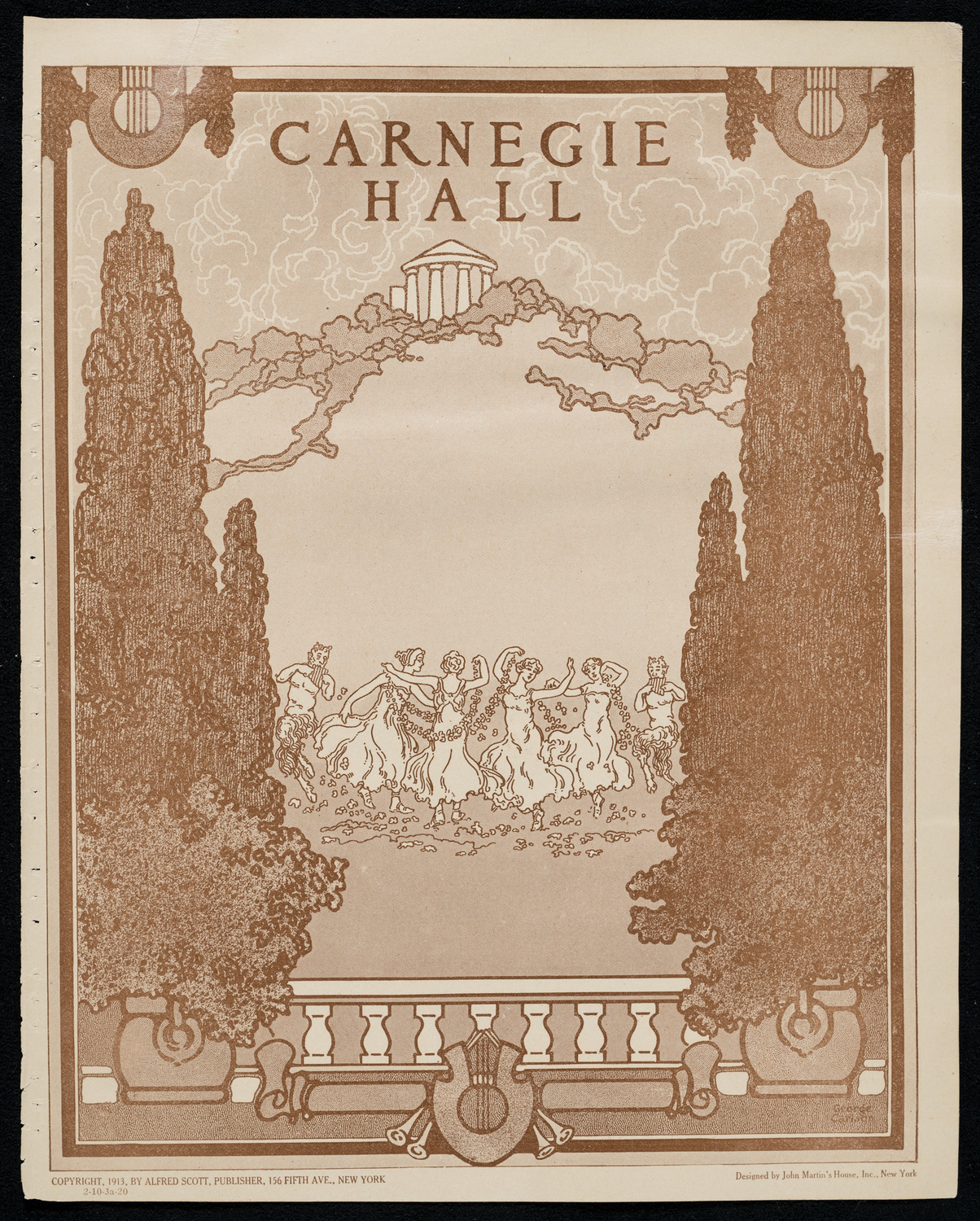 Mishel Piastro, Violin, October 3, 1920, program page 1