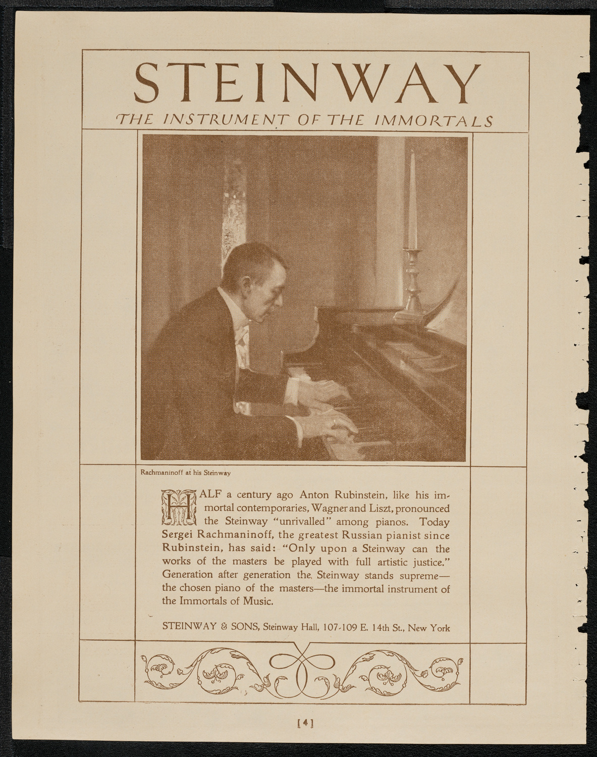 New York Banks' Glee Club, April 12, 1921, program page 4